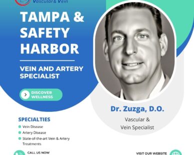 West florida vascular and Vein Safety Harbor and tampa Florida Dr. Zuzga